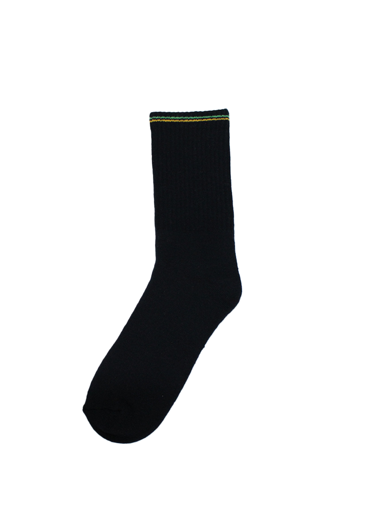 Tahuna Normal Boys Crew Sock [2Pack] Navy/Gold/Avocado